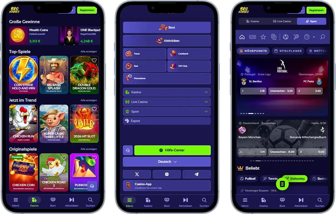 Browinner Casino Mobile